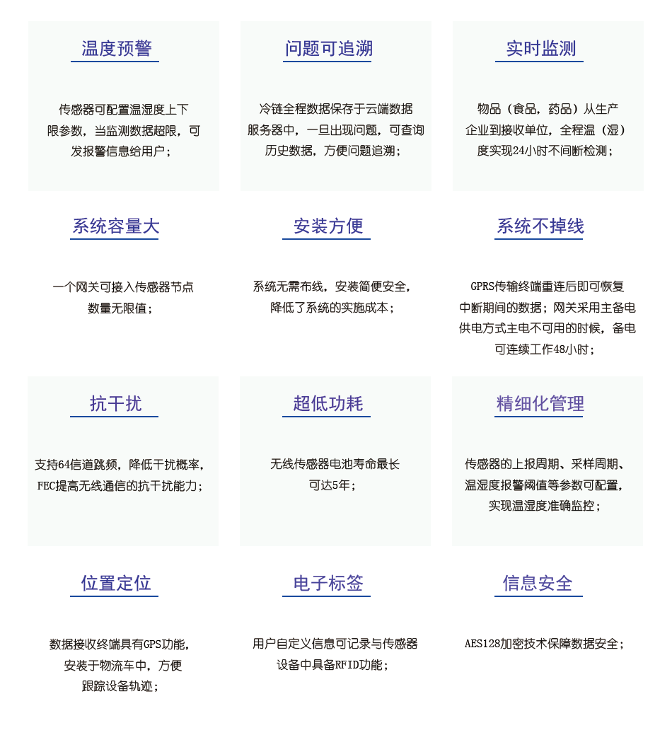 冷鏈物流系統特點